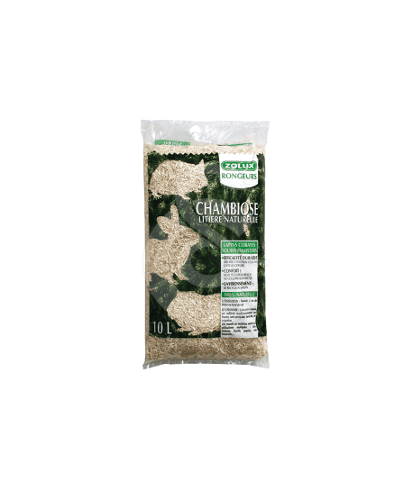 Litière compostable Chambiose en chanvre