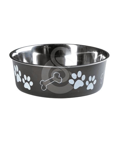 Gamelle en inox plastifié Bella