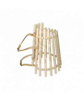 Collier de contention en bois pour équin