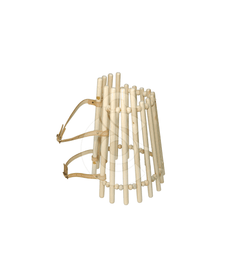 Collier de contention en bois pour équin