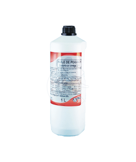 Huile de poisson enrichie en Omega 3 et 6