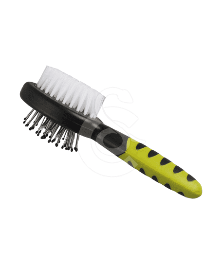 Brosse Perfect Care Rongeur double :poils naturels et picots