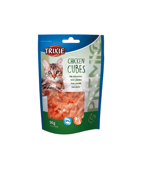Friandises Chat Premio Chicken Cubes