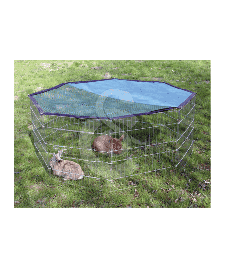 Enclos hexagonal pour rongeurs