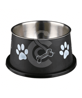 Gamelle haute en inox plastifié