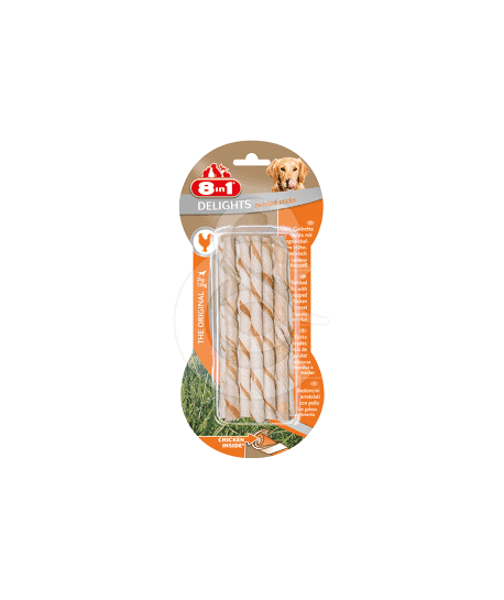 Os à mâcher 8in1 Delight Twisted Sticks