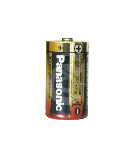 Pile alcaline 1,5V Type LR20