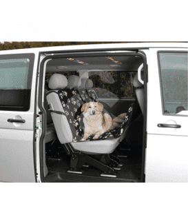 Housse de banquette arrière de voiture en nylon et polaire