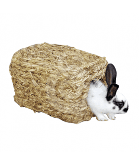 Maisonnette végétale pour lapins nains, cochon d'inde...