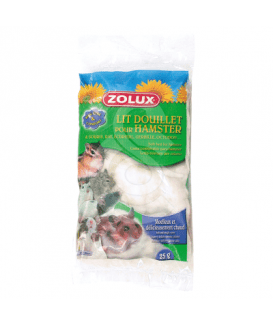 Lit douillet, moëlleux et chaud pour rongeurs