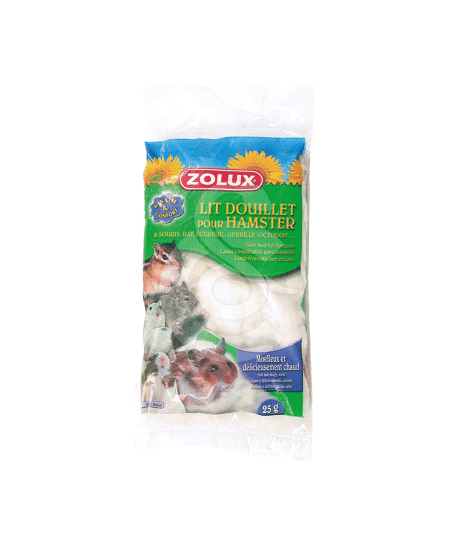 Lit douillet, moëlleux et chaud pour rongeurs