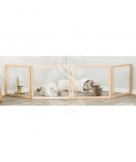 Enclos en bois usage intérieur pour lapins et cochons d'inde