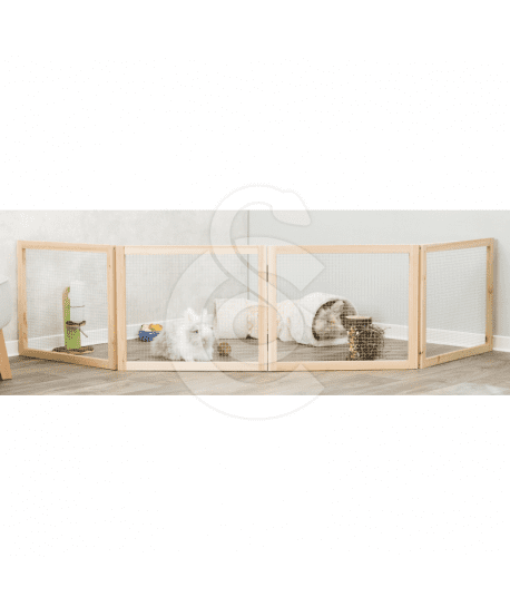 Enclos en bois usage intérieur pour lapins et cochons d'inde