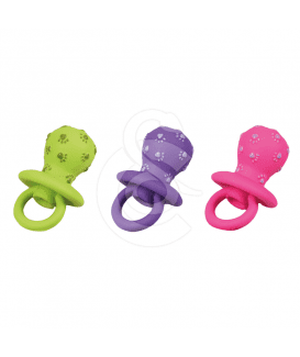 Jouet chien : tétine en latex