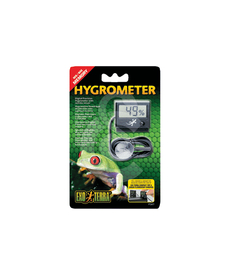 Hygromètre digital pour terrarium