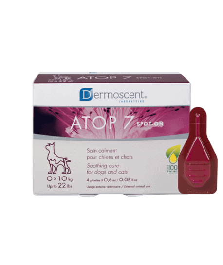 Dermoscent Atop 7 Spot-on Chat Chien 0-10 kg