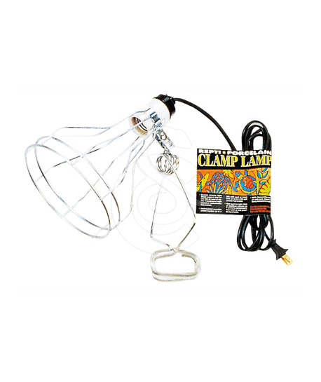 Support lampe chauffante pour petits animaux