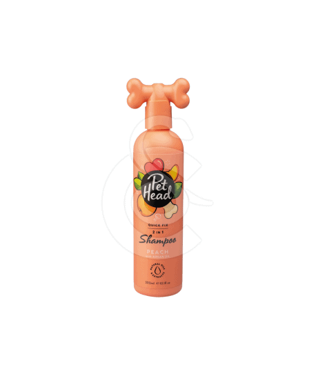 Shampoing chien Pet Head Quick Fix 2 en 1 Doux & Nourrissant