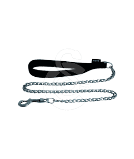 Laisse chaîne avec poignée Confort