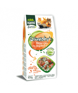 Friandises rongeurs mélange de légumes