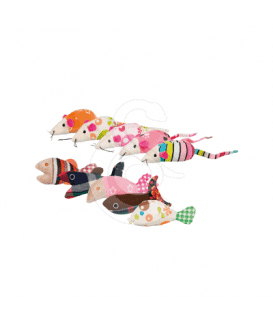Jouet chat Trixie : souris ou poisson