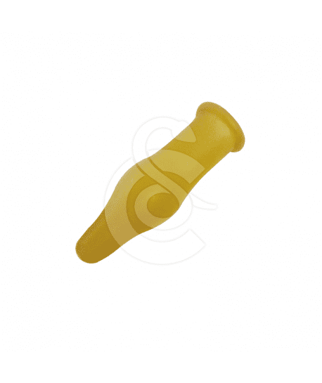 Tétine bouteille en latex non perforée