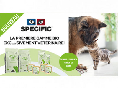 Venez découvrir la première gamme bio exclusivement vétérinaire !